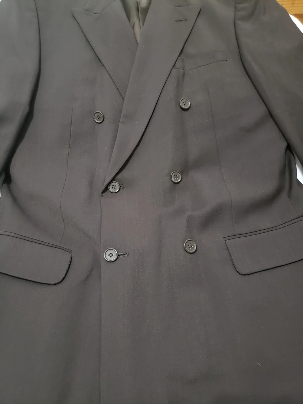 Cornelli Exclusive Collection 100% Wool Double Breasted Suit L42